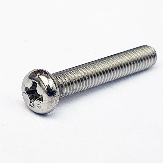 220R0665 M6x65 Phil Pan Head A2 Stainless JIS