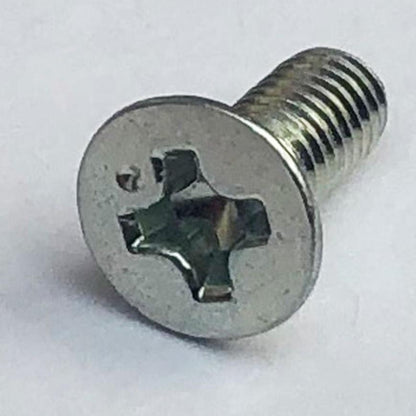 M5 x 12 Phil Csk Flat M/C Trivalent White Cr-3 JIS 221B0512A