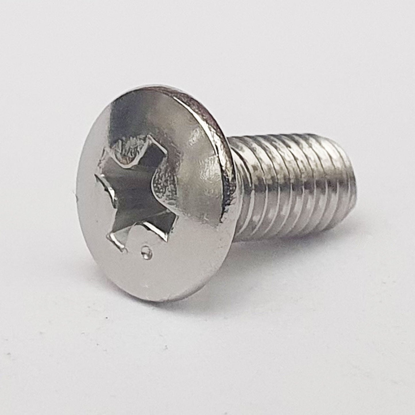 222B0510 M5x10 Round Oval Countersunk Head Trivalent White Cr-3 JIS