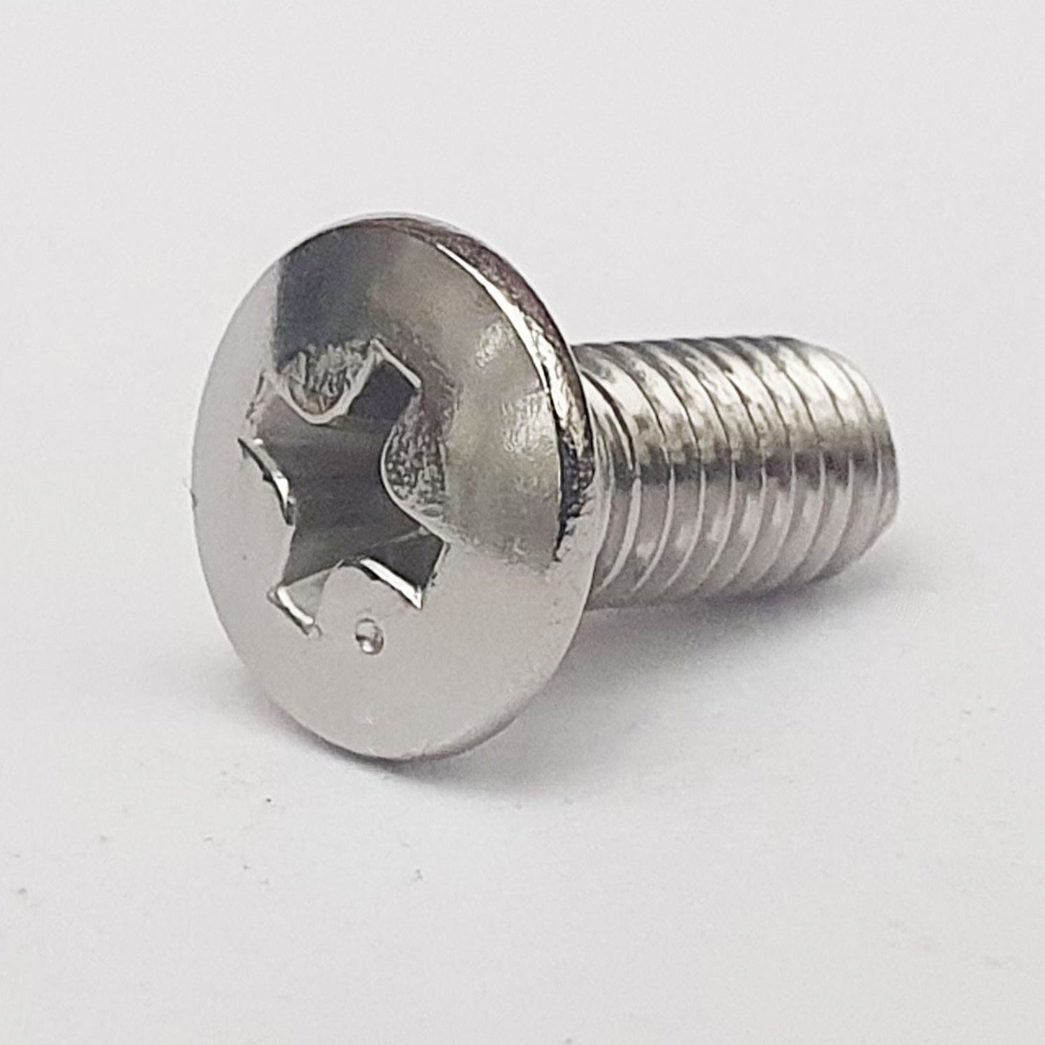 222B0510 M5x10 Round Oval Countersunk Head Trivalent White Cr-3 JIS