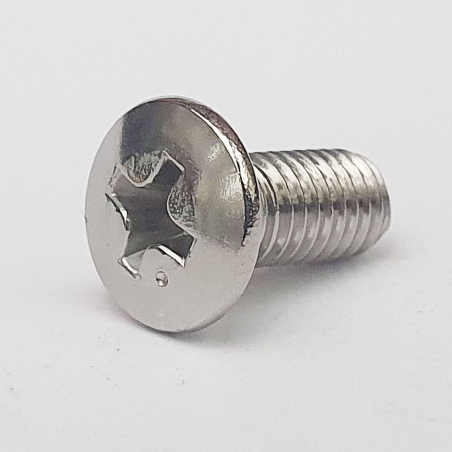 222B0512 M5x12 Round Oval Countersunk Head Trivalent White Cr-3 JIS