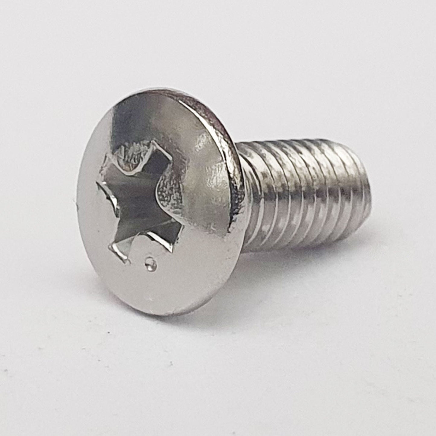 222B0518 M5x18 Round Oval Countersunk Head Trivalent White Cr-3 JIS