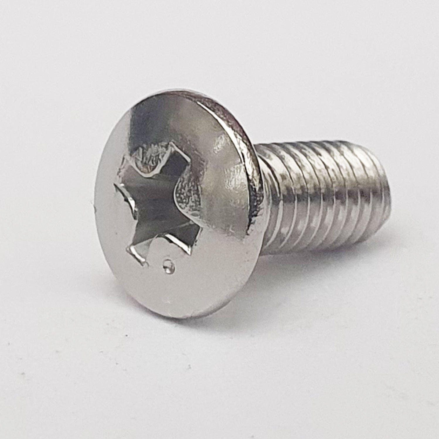 222B0530 M5x30 Round Oval Countersunk Head Trivalent White Cr-3 JIS