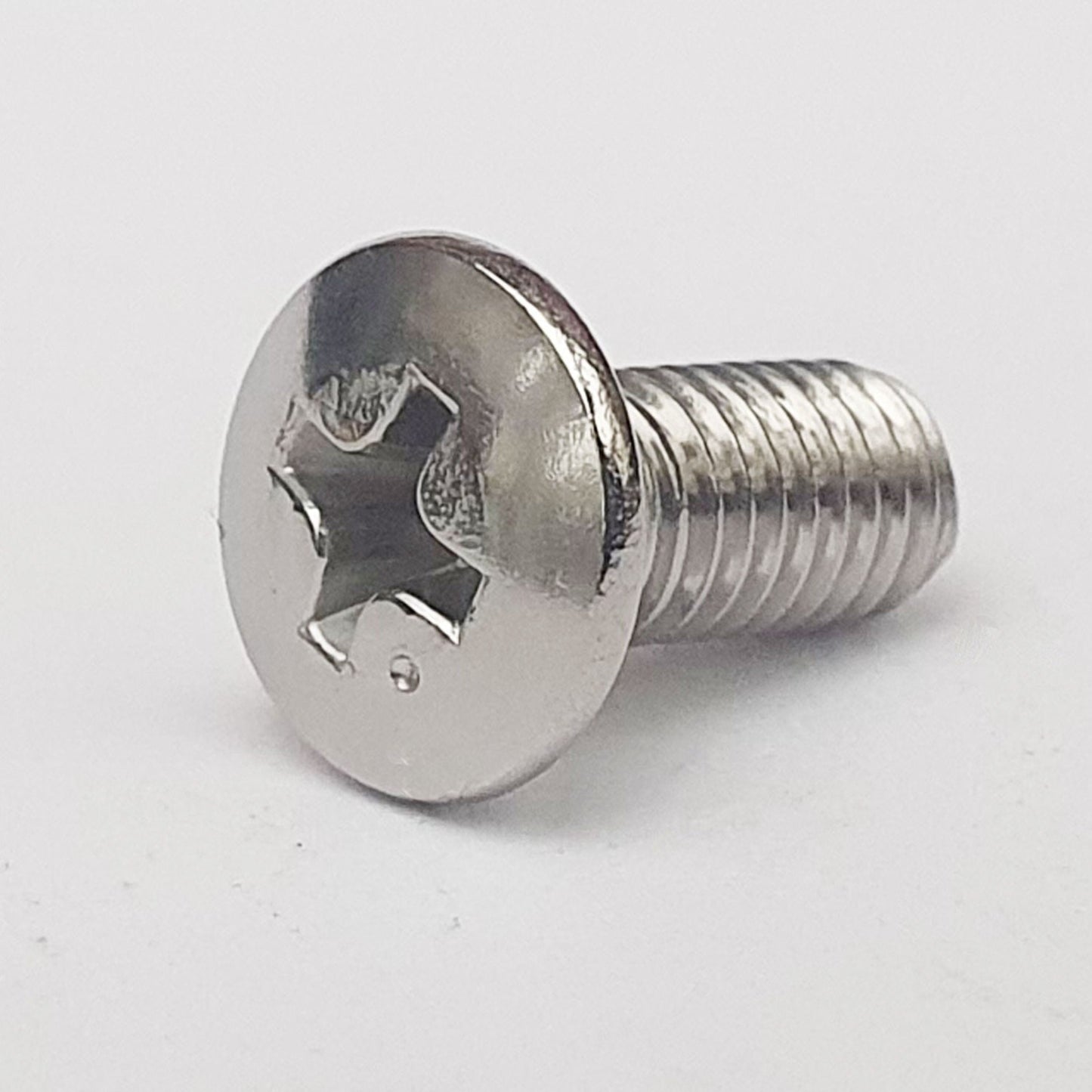 222B0535 M5x35 Round Oval Countersunk Head Trivalent White Cr-3 JIS