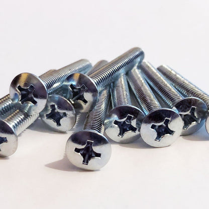 222R0640 M6x40 Round Oval Countersunk Head Stainless Steel JIS 