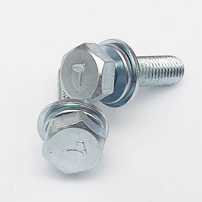 43033-003 M6x25 Mark 7 Hex Bolt with spring washer and flat washer