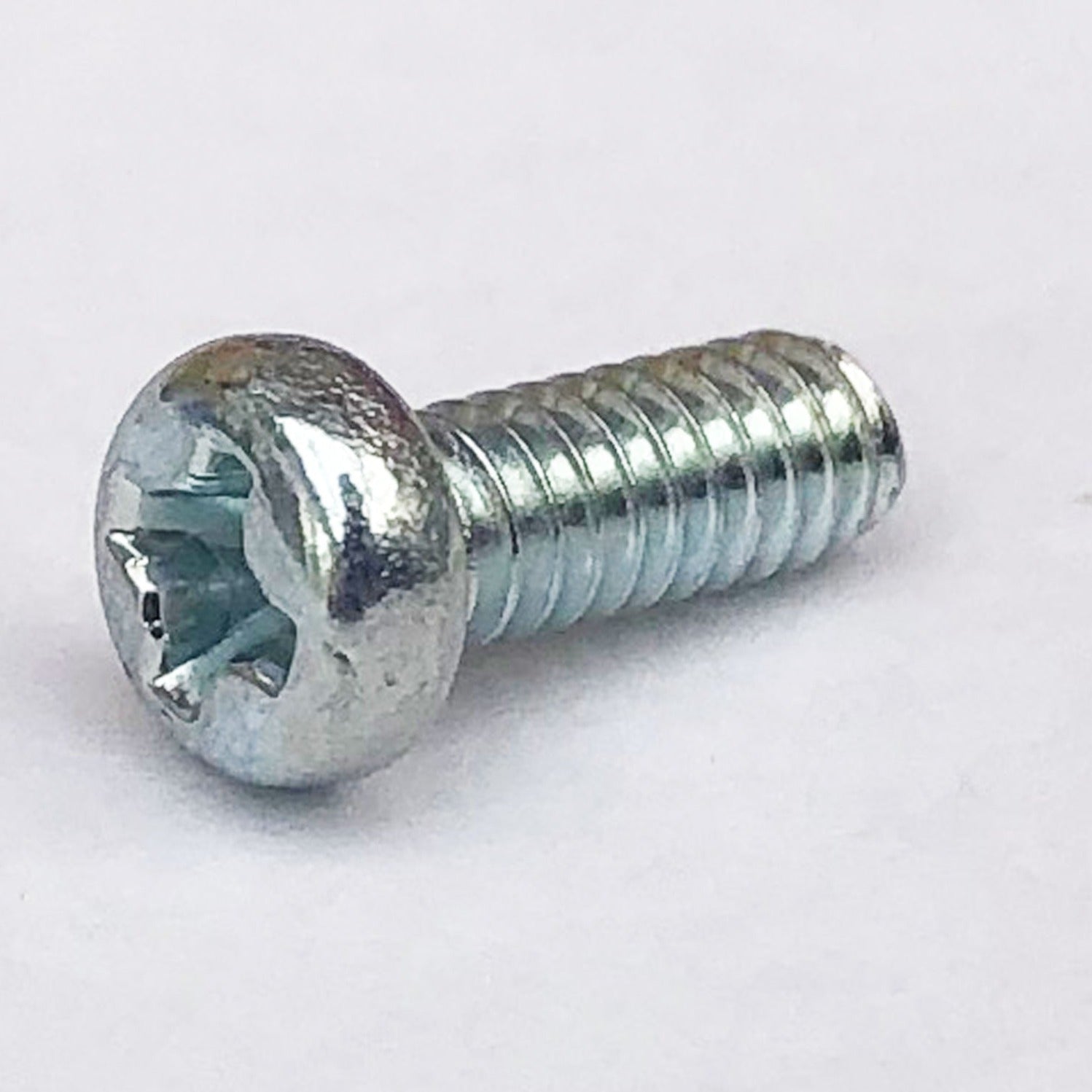 M3-(0.60) x 10 Phil Pan Head Screw Former JIS 0.60 Pitch Trivalent White Cr-3