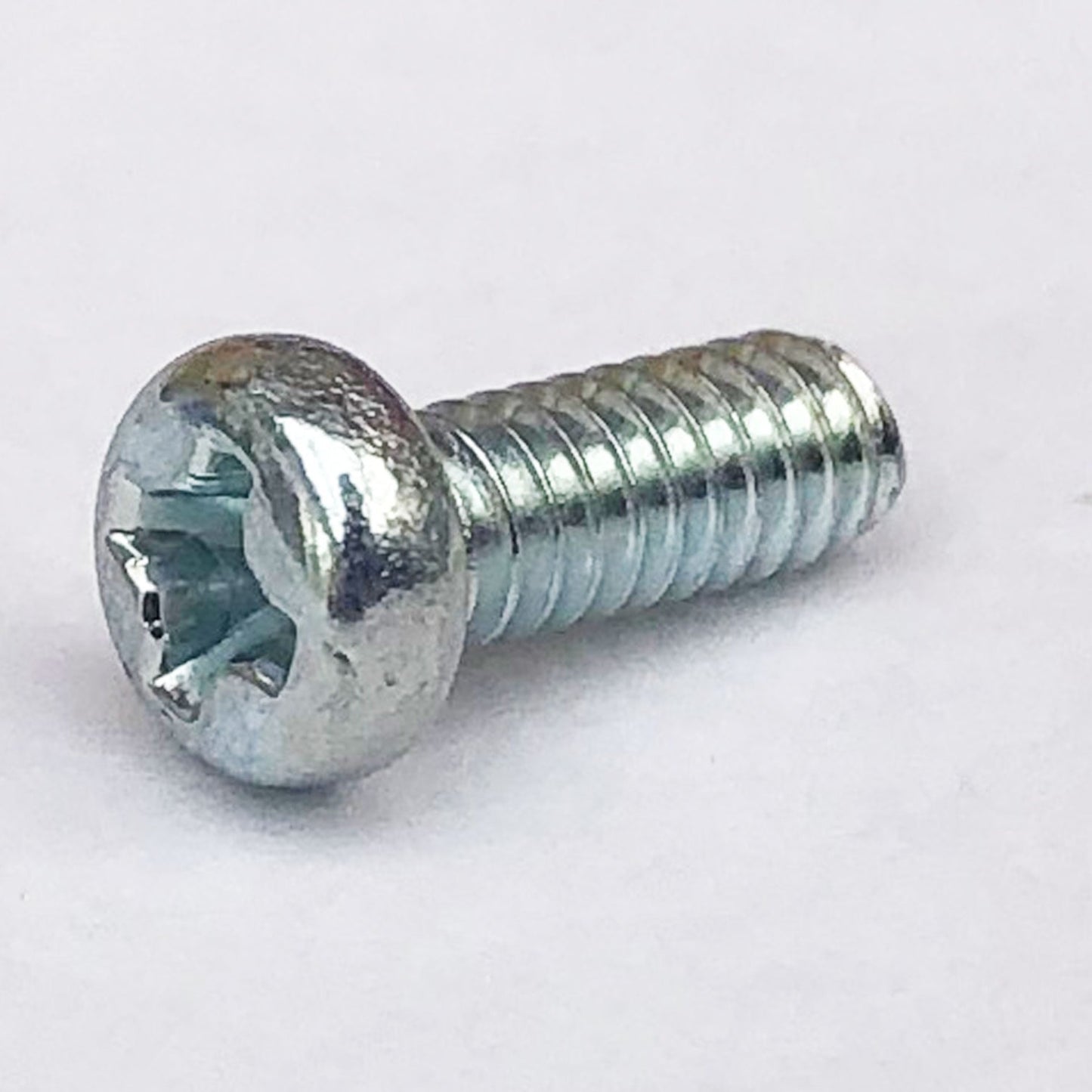 M3x10 M3-(0.60) x 10 Phil Pan Head Screw Former JIS 0.60 Pitch Trivalent White Cr-3