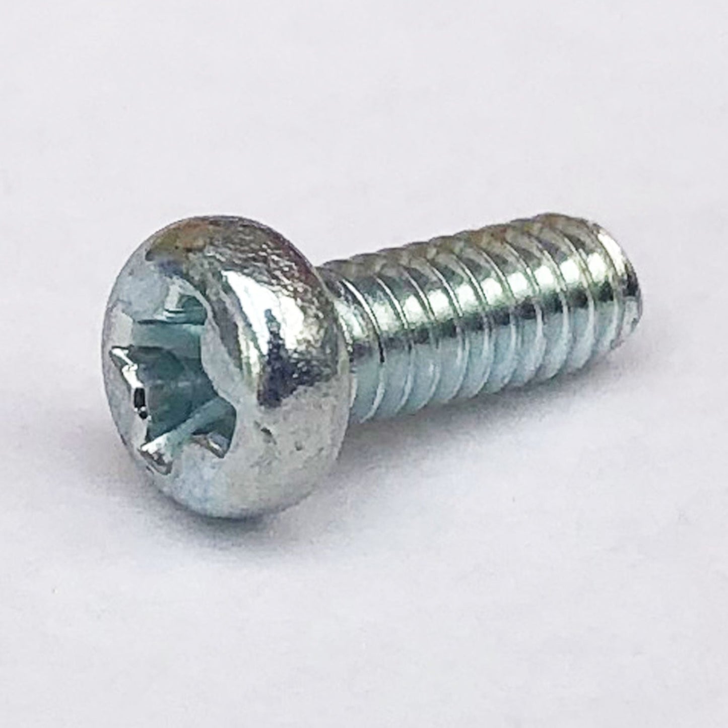 M3x12 M3-(0.60) x 12 Phil Pan Head Screw Former JIS 0.60 Pitch Trivalent White Cr-3