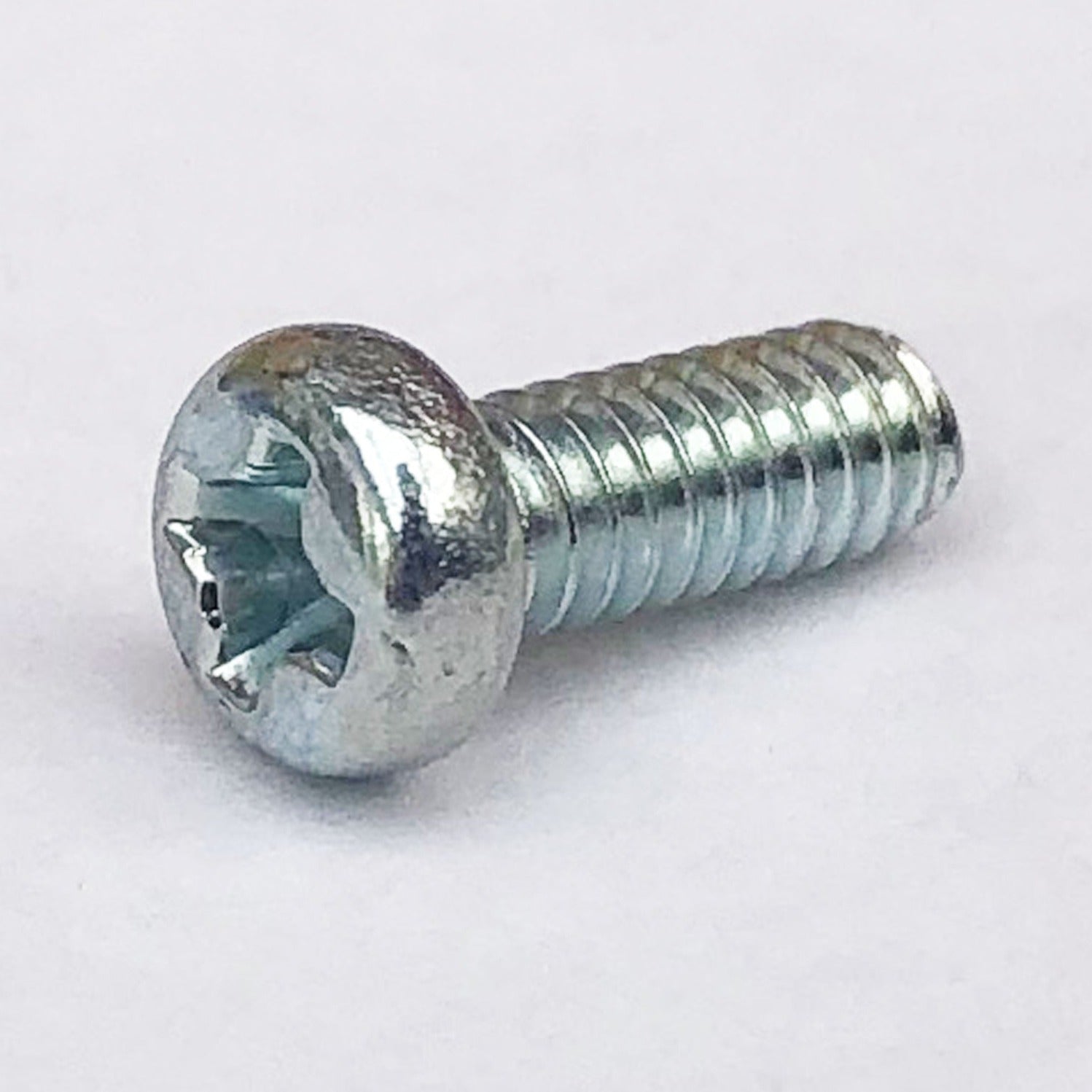 M3x12 M3-(0.60) x 12 Phil Pan Head Screw Former JIS 0.60 Pitch Trivalent White Cr-3