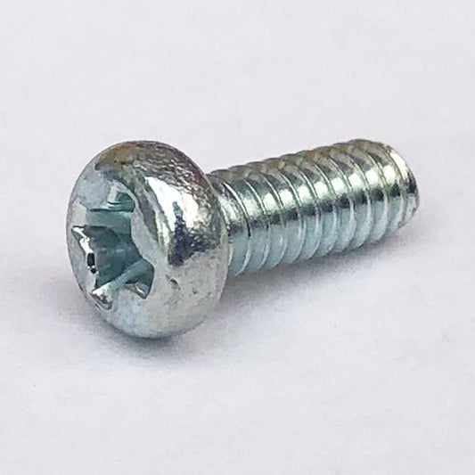 M3x12 M3-(0.60) x 12 Phil Pan Head Screw Former JIS 0.60 Pitch Trivalent White Cr-3