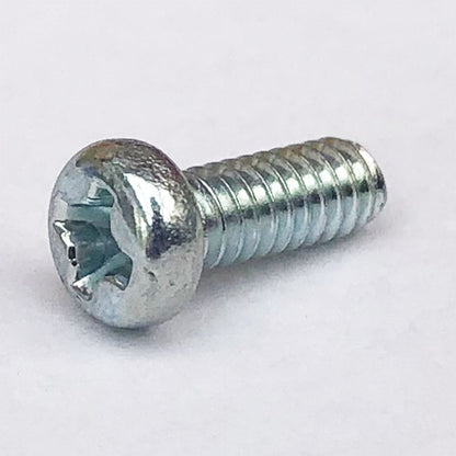 M3x8 M3-(0.60) x 8 Phil Pan Head Screw Former JIS 0.60 Pitch. Trivalent White Cr-3