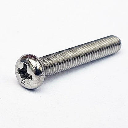 220R0345 M3x45 Phil Pan Head A2 Stainless JIS