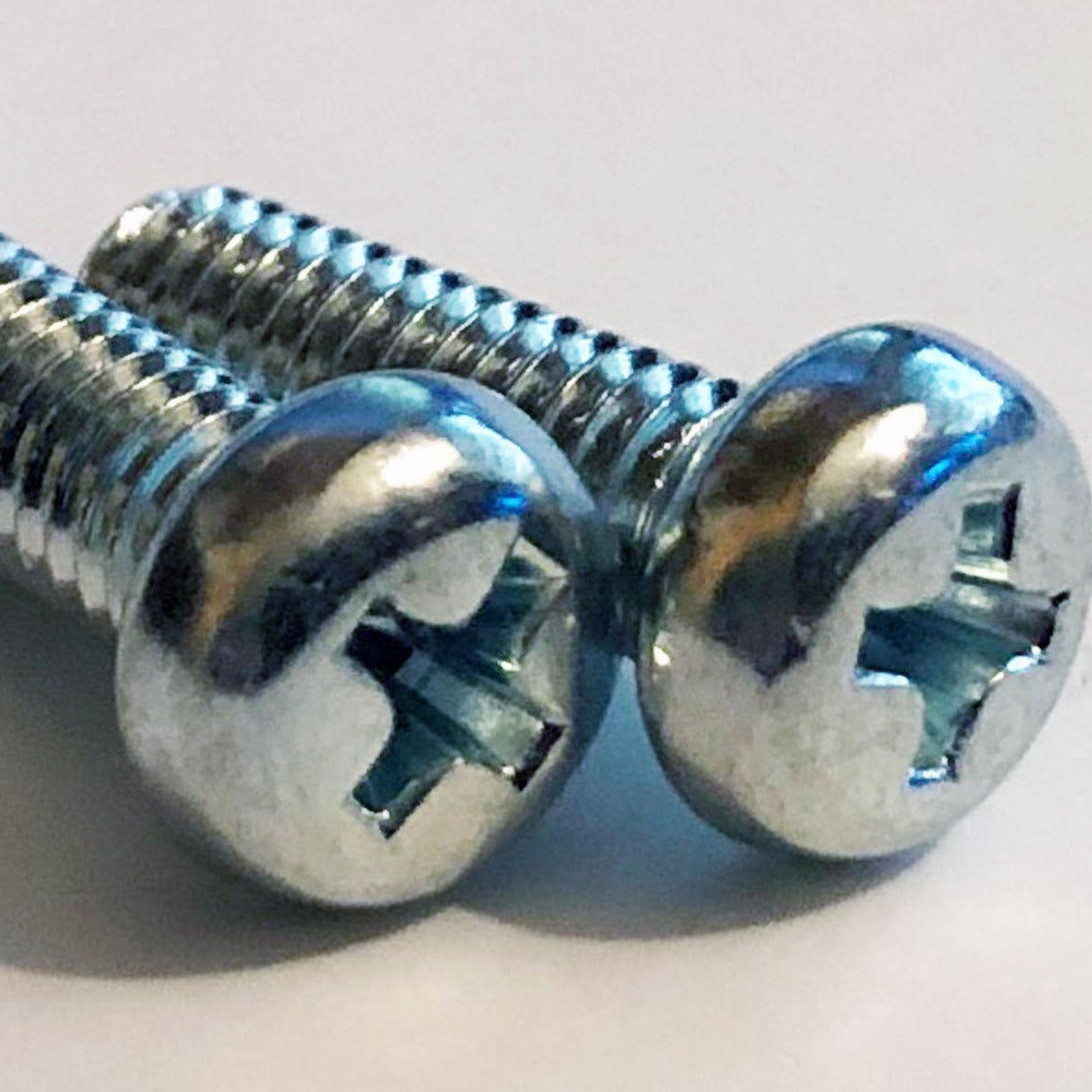 M5x40 M5-(0.9) x 40 Phil Pan Head Screw Former JIS 0.9 Pitch Trivalent White Cr-3
