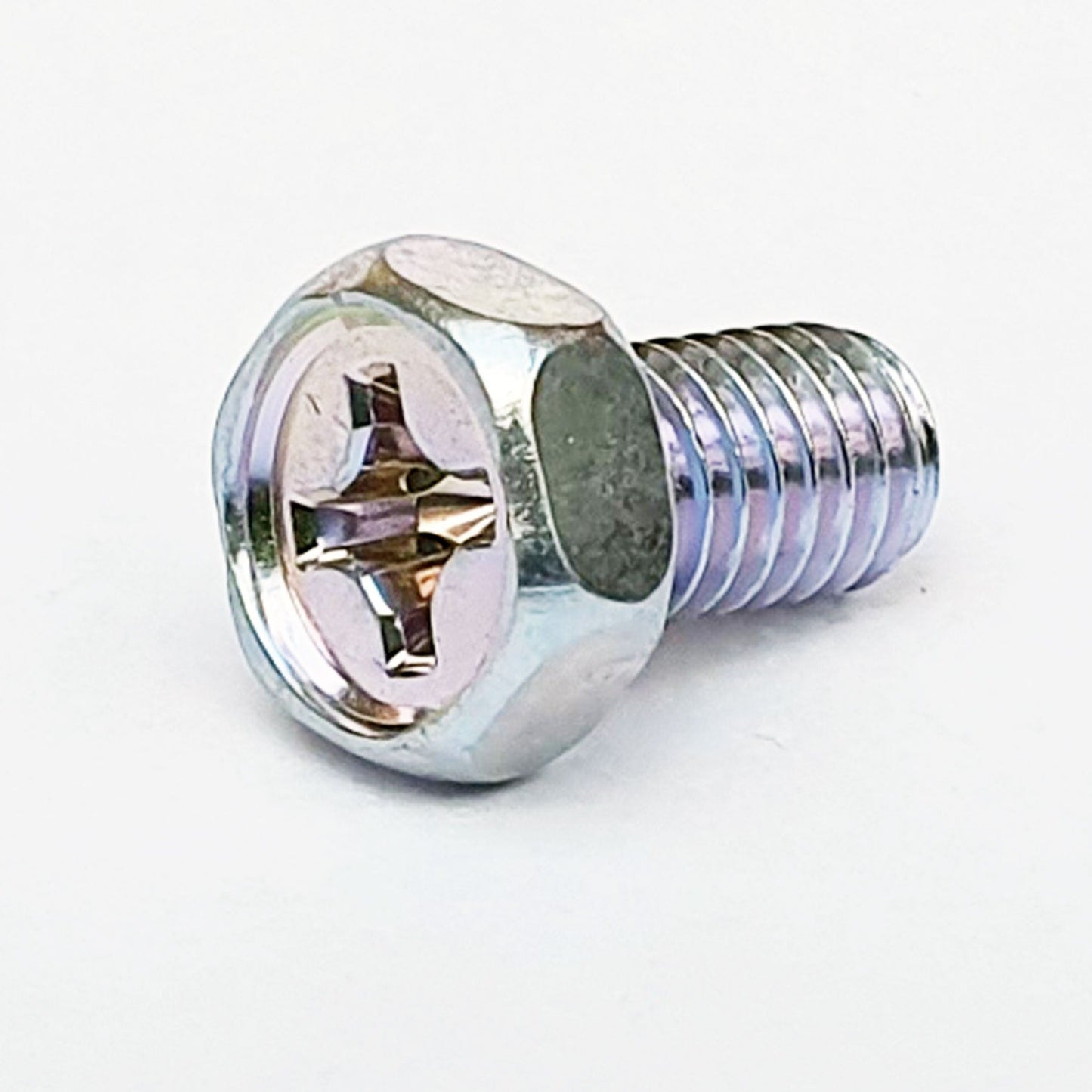 M6x14 Hex Head (+) upset head screw JIS